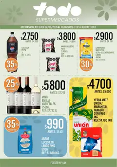 Vista previa Supermercados TODO - Ofertas válido desde el 02.06.2026