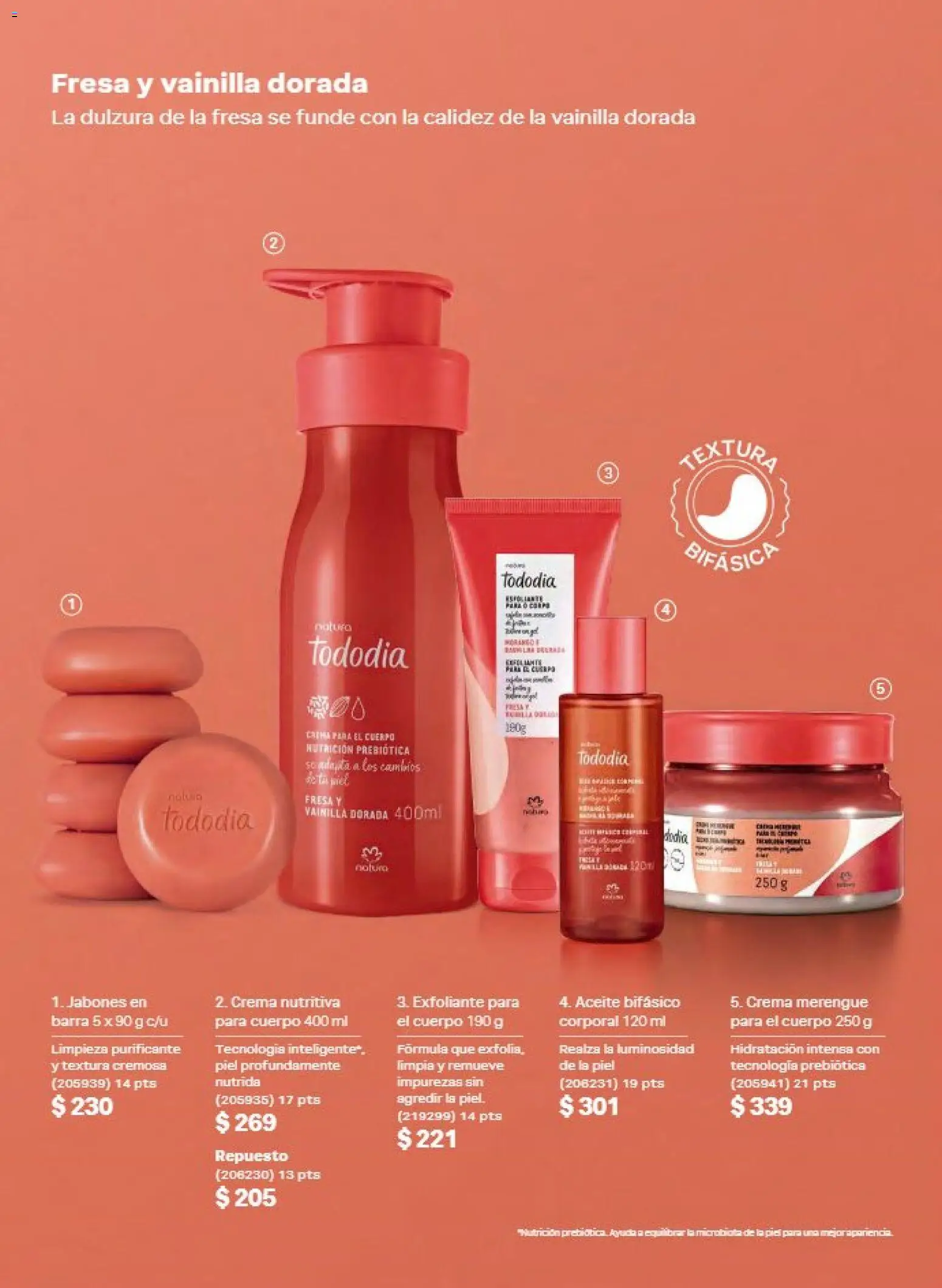 Nuevas ofertas de Natura válidas en toda la República Mexicana desde el 21/08/2026. ¡Encuentra las mejores ofertas en Natura campaña 13 2026! | Página: 110 | Productos: Crema, Aceite, Vainilla, Exfoliante