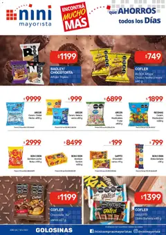 Vista previa NINI Mayorista ofertas válido desde el 27.04.2026 | Página: 30 | Productos: Bolsa, Mani, Alfajor, Golosinas