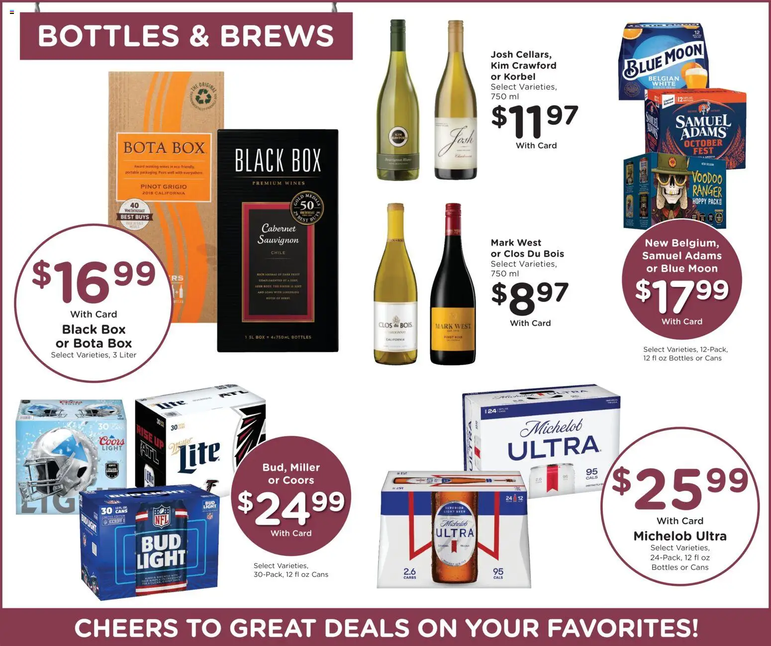 Kroger Weekly Ad - valid from 09/02/2026 | Page: 12 | Products: Box, Wine, Beer