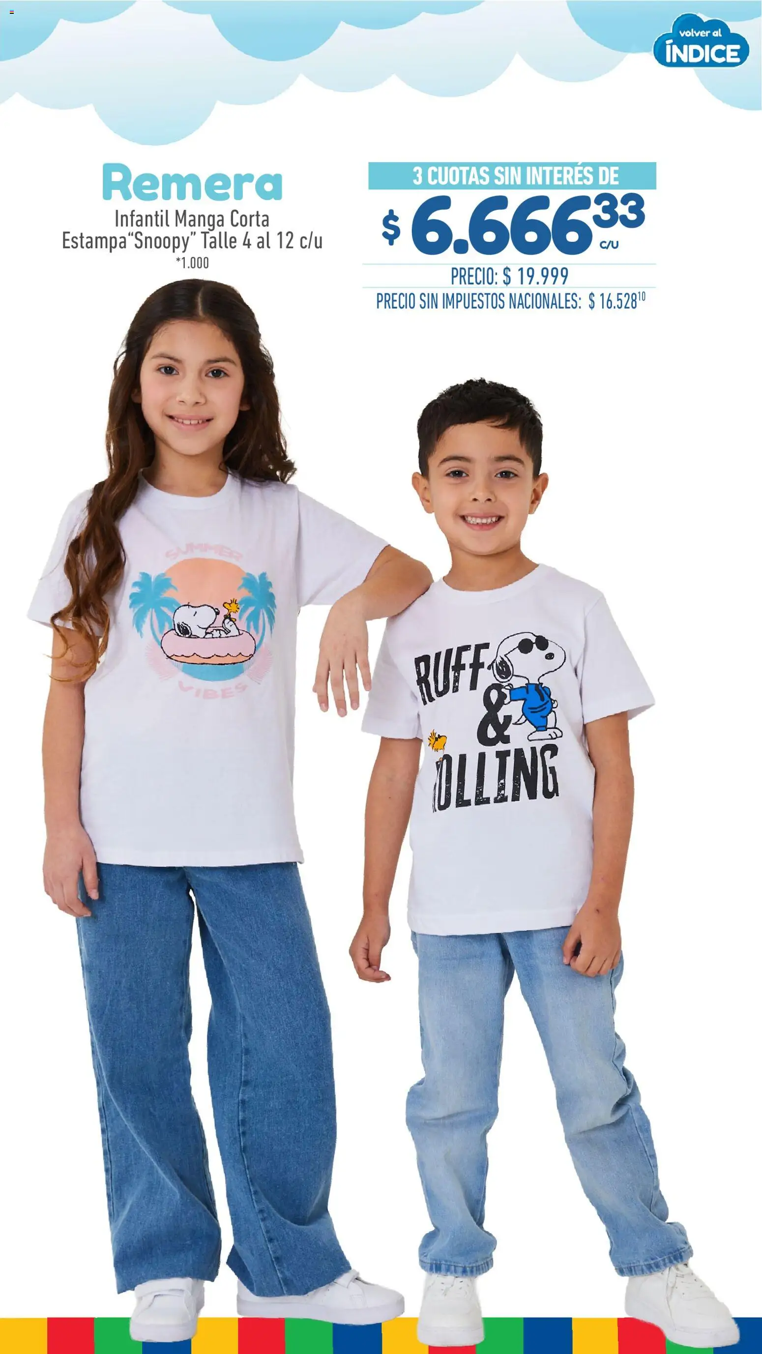 La Anonima Especial Día de la Niñez │ válido desde el 06/08/2026 | Página: 31 | Productos: Manga, Remera