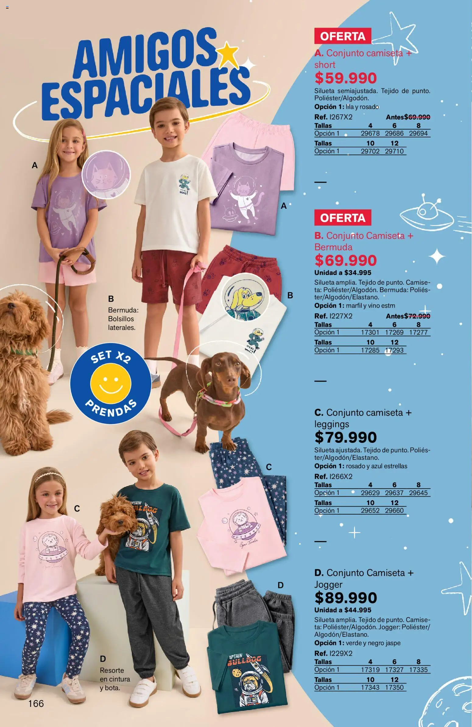 Leonisa revista - valida desde el 24/08/2026 | Página: 166 | Productos: Bolsillos, Bermuda, Short, Camiseta