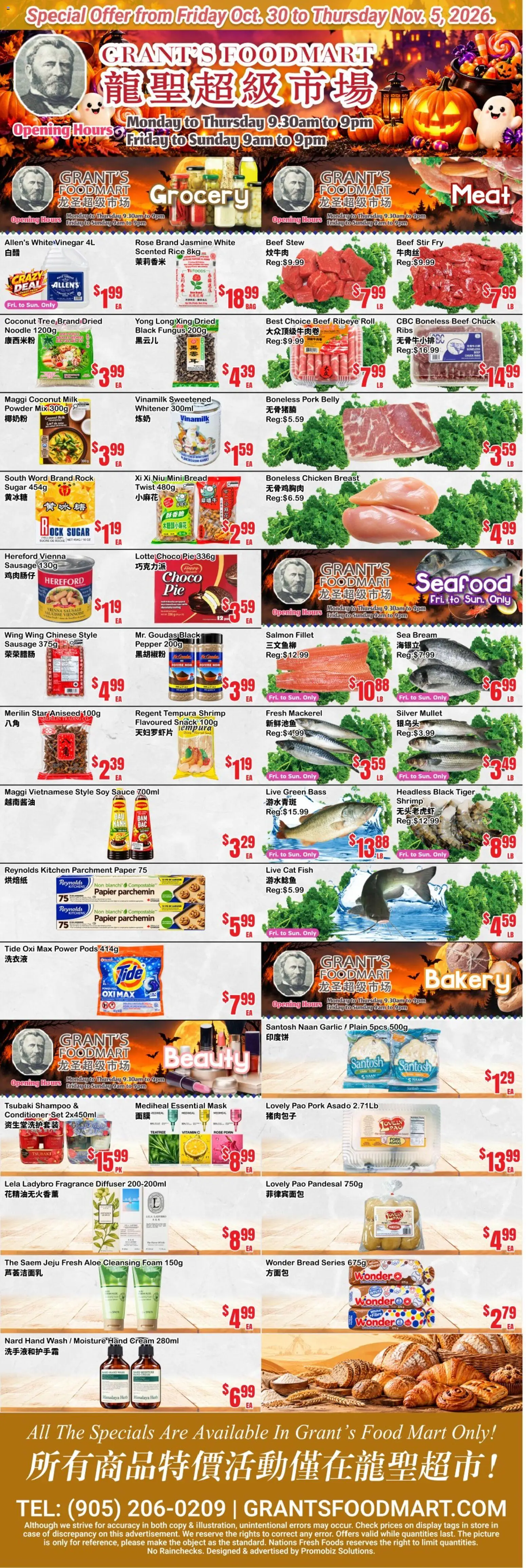 Oceans flyer valid from Oct 30, 2026 | Page: 2
