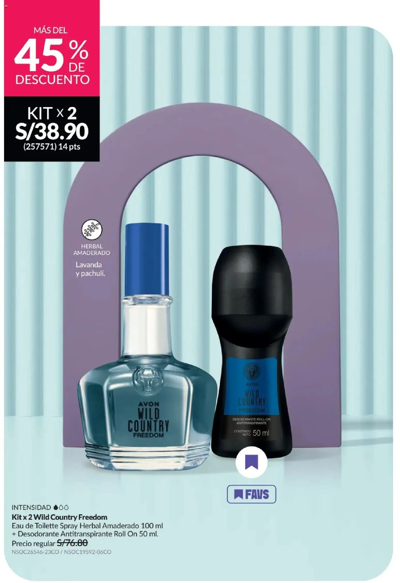 Catálogo Avon válido desde 24.05.2026 | Página: 16 | Productos: Desodorante, Antitranspirante, EAU de Toilette