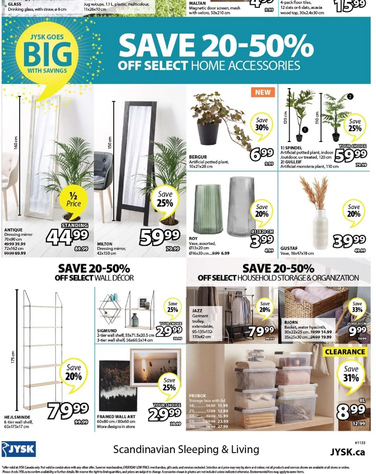 JYSK flyer valid from 04.06.2026 | Page: 18 | Products: Box, Mirror
