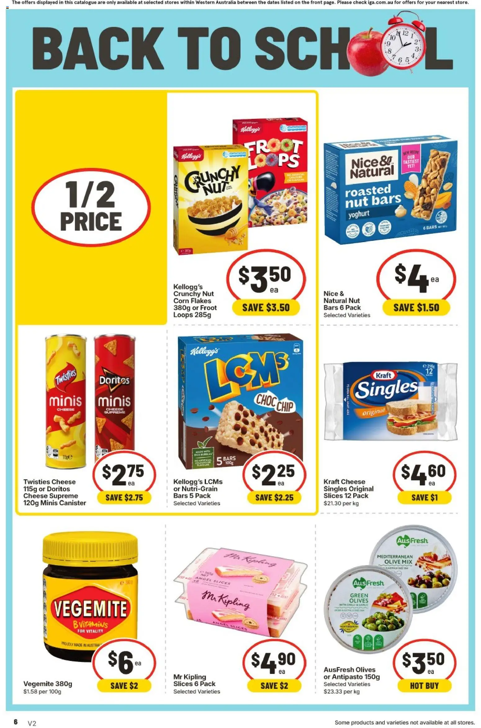 IGA catalogue - valid from 30/09/2026 | Page: 15 | Products: Corn flakes, Cheese, Yoghurt, Flakes