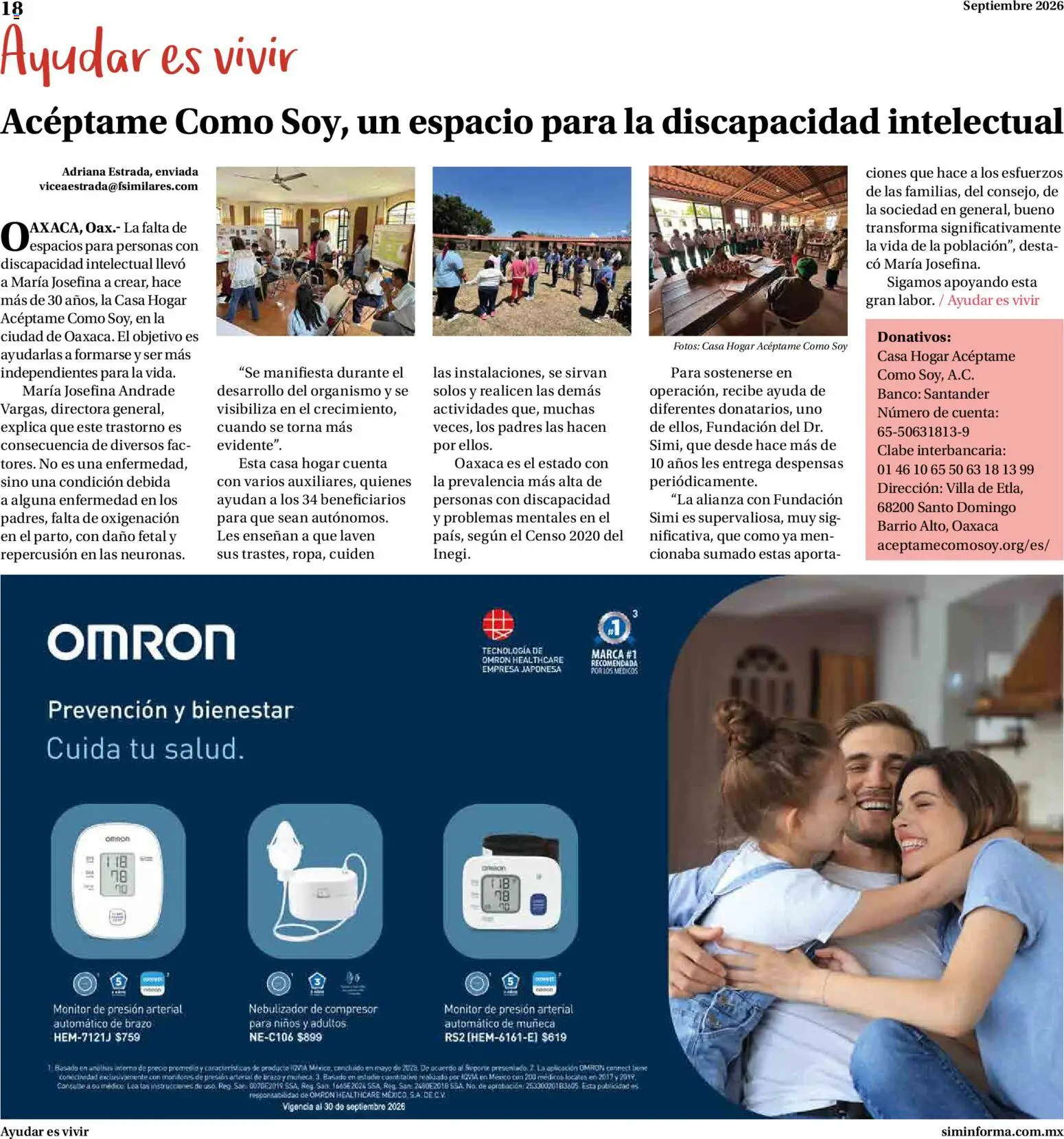 Nuevas ofertas de Farmacias Similares válidas en toda la República Mexicana desde el 01/09/2026. ¡Encuentra las mejores ofertas en Farmacias Similares catálogo! | Página: 18