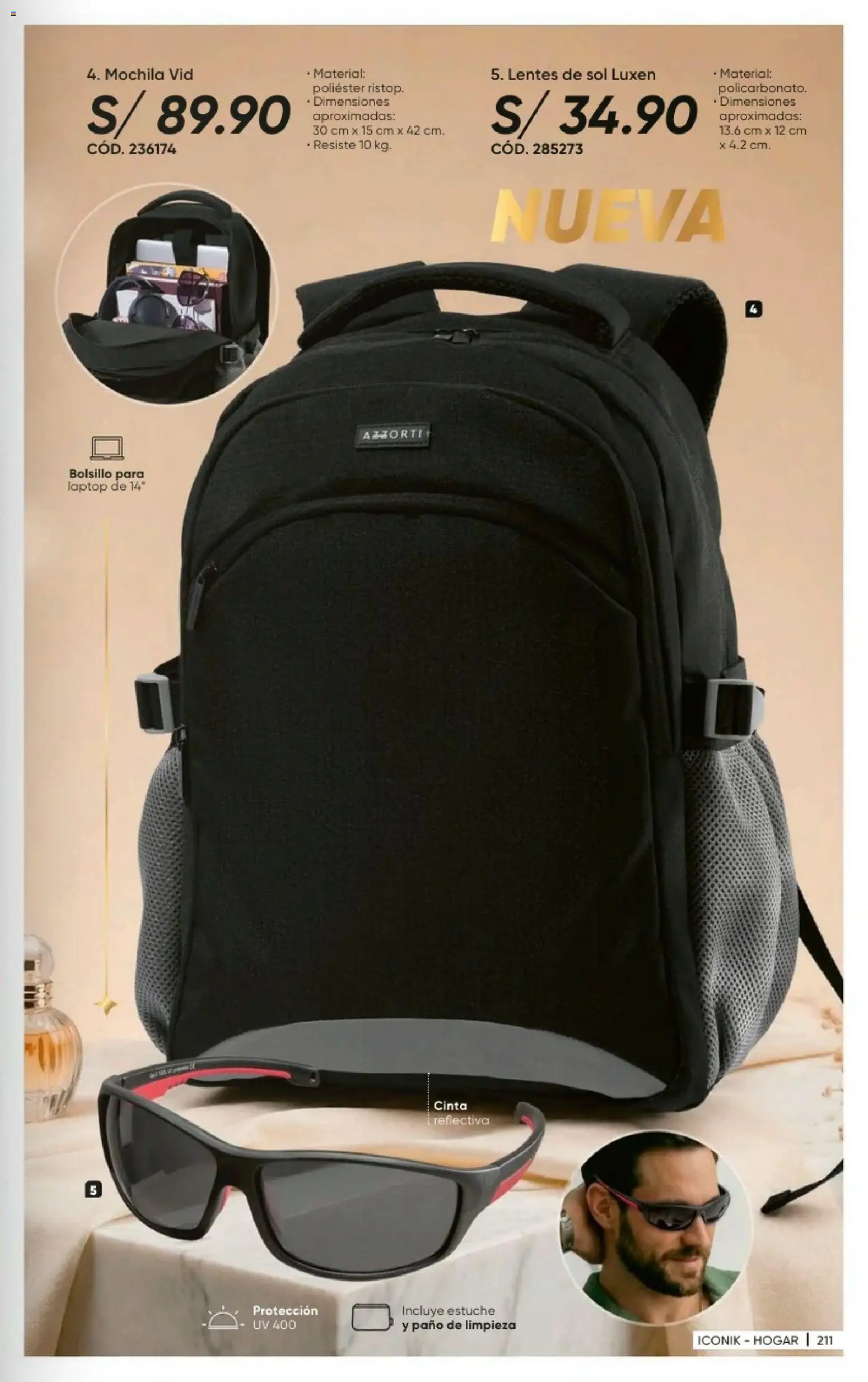 Catálogo Azzorti válido desde 20/09/2026 | Página: 213 | Productos: Mochila, Laptop