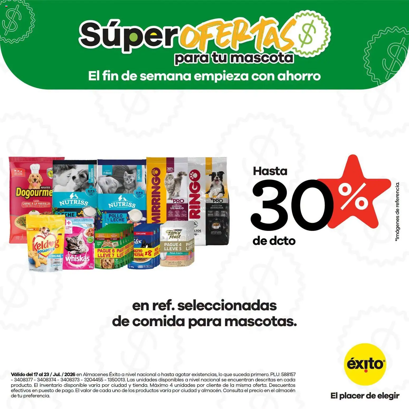 Éxito revista - valida desde el 17/07/2026 | Página: 5 | Productos: Cereales, Pollo, Parrilla