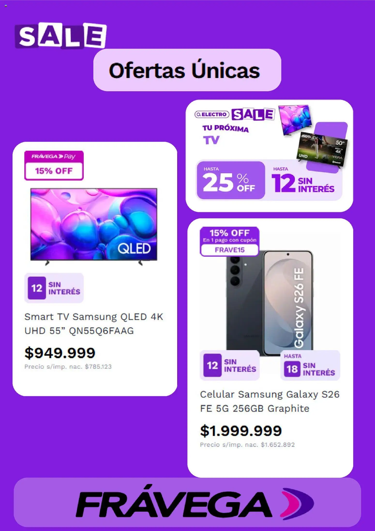 Frávega Ofertas │ válido desde el 01/10/2026 | Página: 3 | Productos: Celular