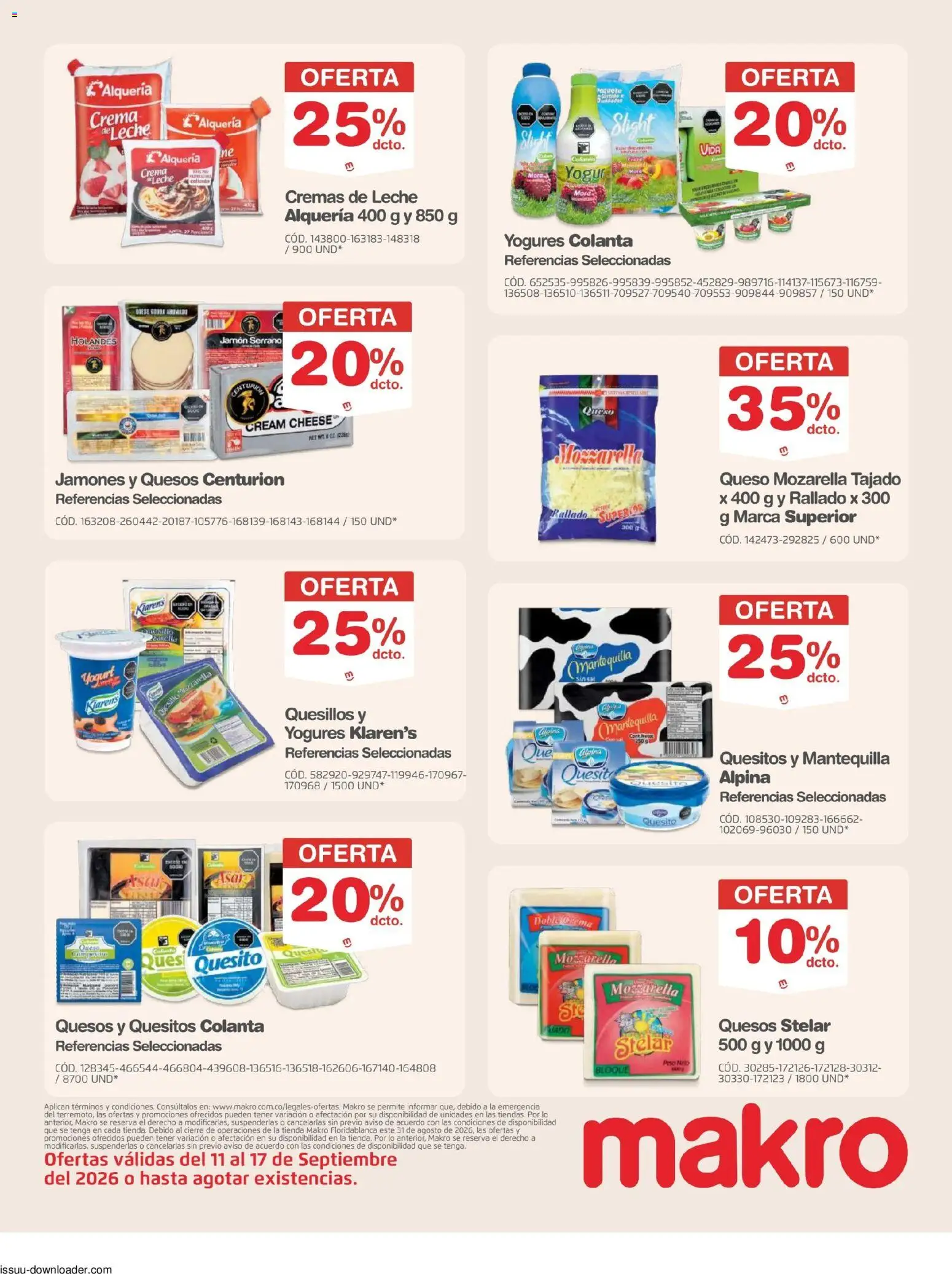 Makro revista - valida desde el 11/09/2026 | Página: 24