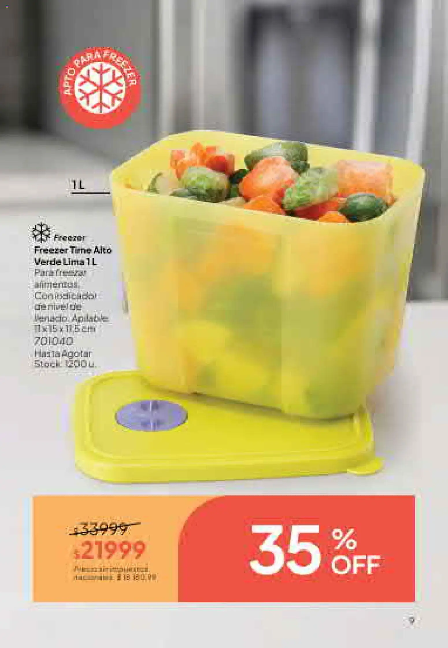 Tupperware Folleto │ válido desde el 01/07/2026 | Página: 10 | Productos: Lima, Freezer