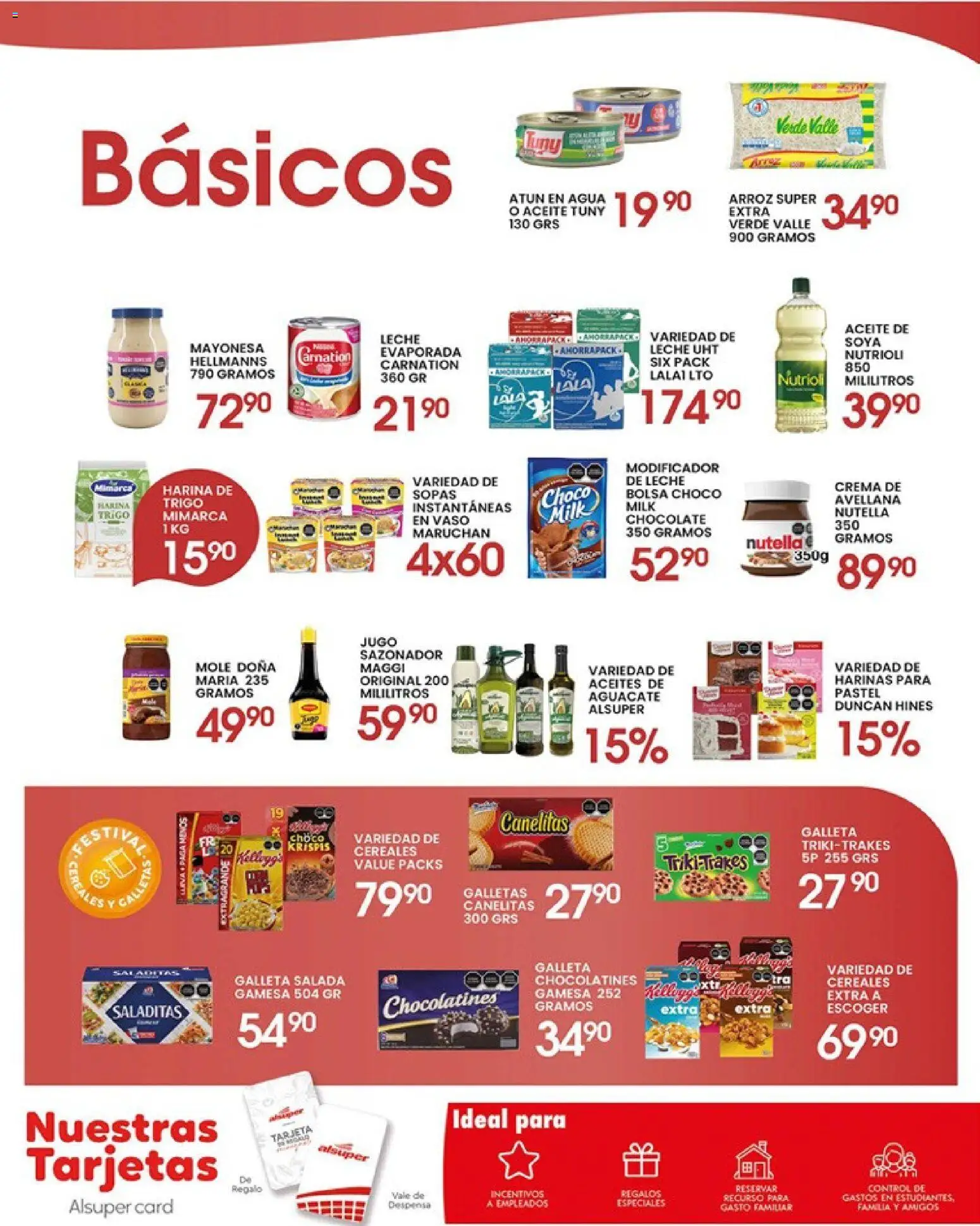 Nuevas ofertas de Alsuper válidas en toda la República Mexicana desde el 08.05.2026. ¡Encuentra las mejores ofertas en Alsuper folleto Chihuahua-Ciudad! | Página: 6 | Productos: Bolsa, Pastel, Arroz, Galletas