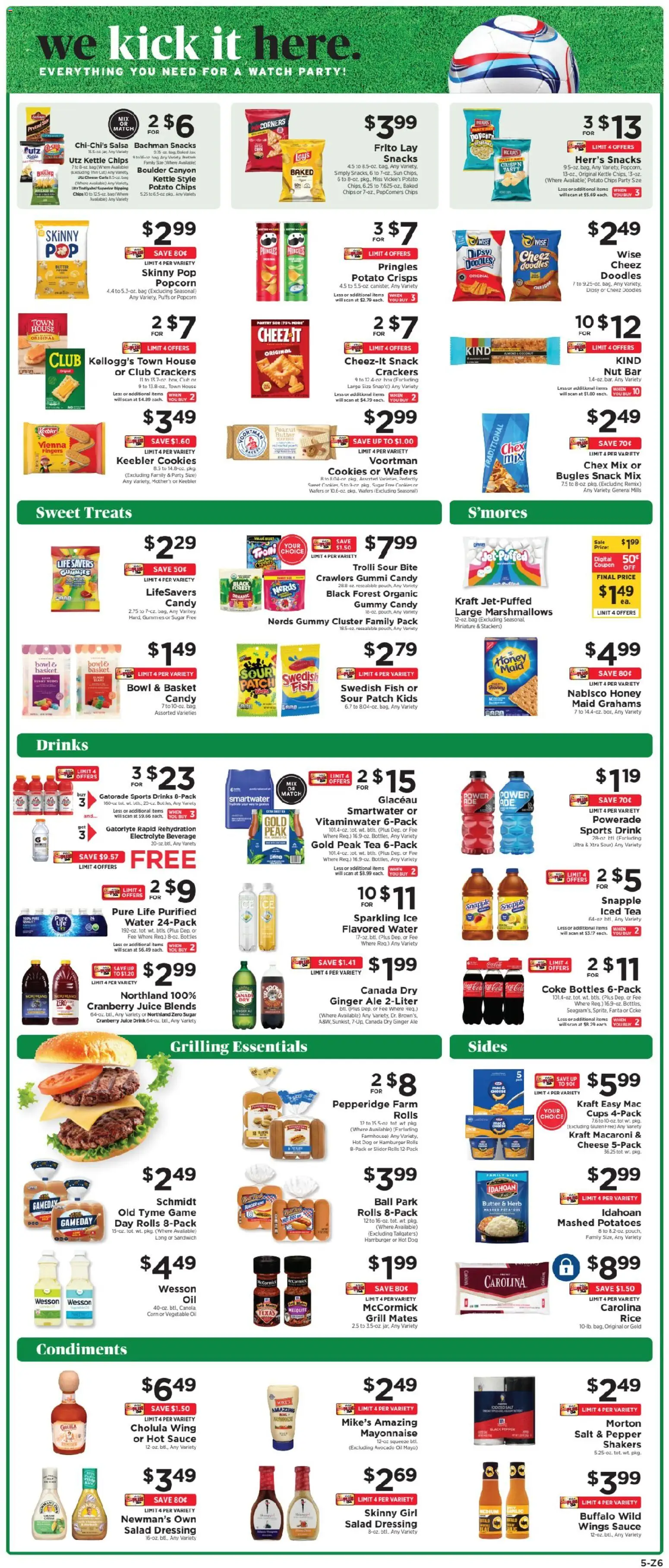 ShopRite Weekly Ad - valid from 07/12/2026 | Page: 8 | Products: Ginger, Butter, Oil, Rice