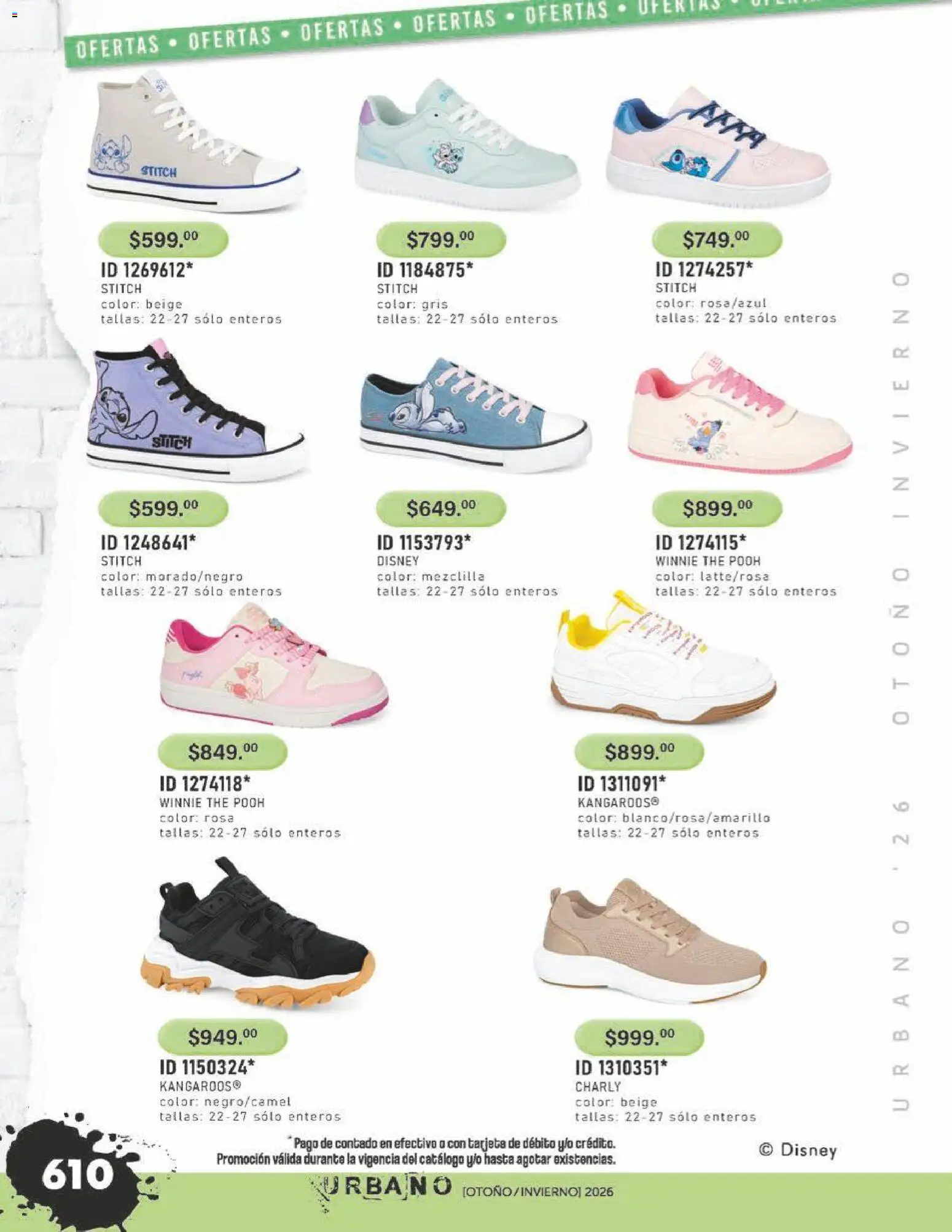 Nuevas ofertas de Price Shoes válidas en toda la República Mexicana desde el 31/07/2026. ¡Encuentra las mejores ofertas en Price Shoes catálogo Urbano! | Página: 610