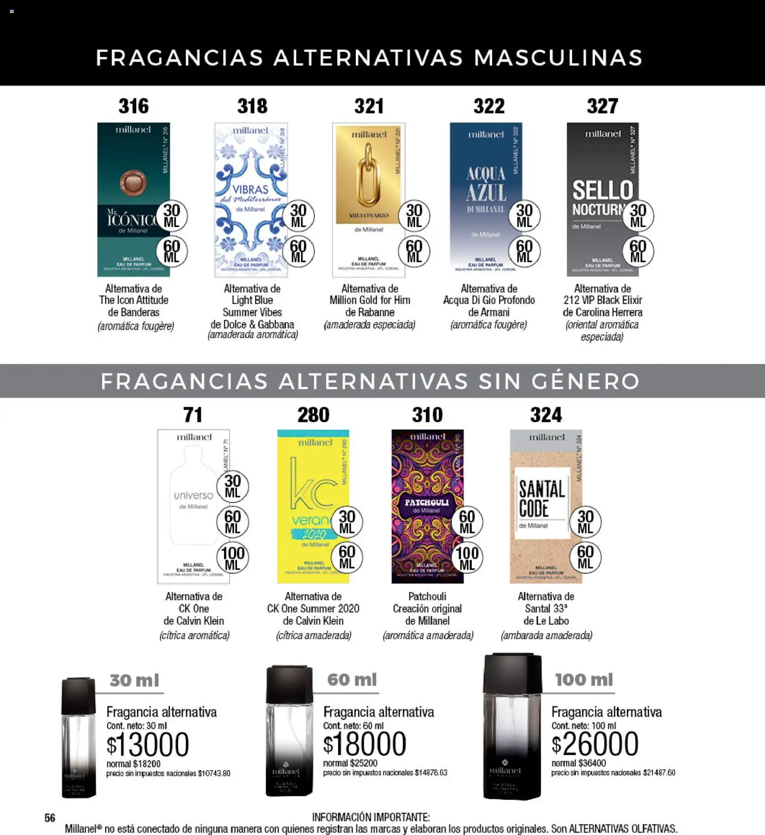 Millanel catálogo │ válido desde el 19/10/2026 | Página: 56