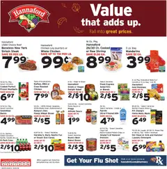 Preview of Hannaford weekly ads valid from 10/04/2026
