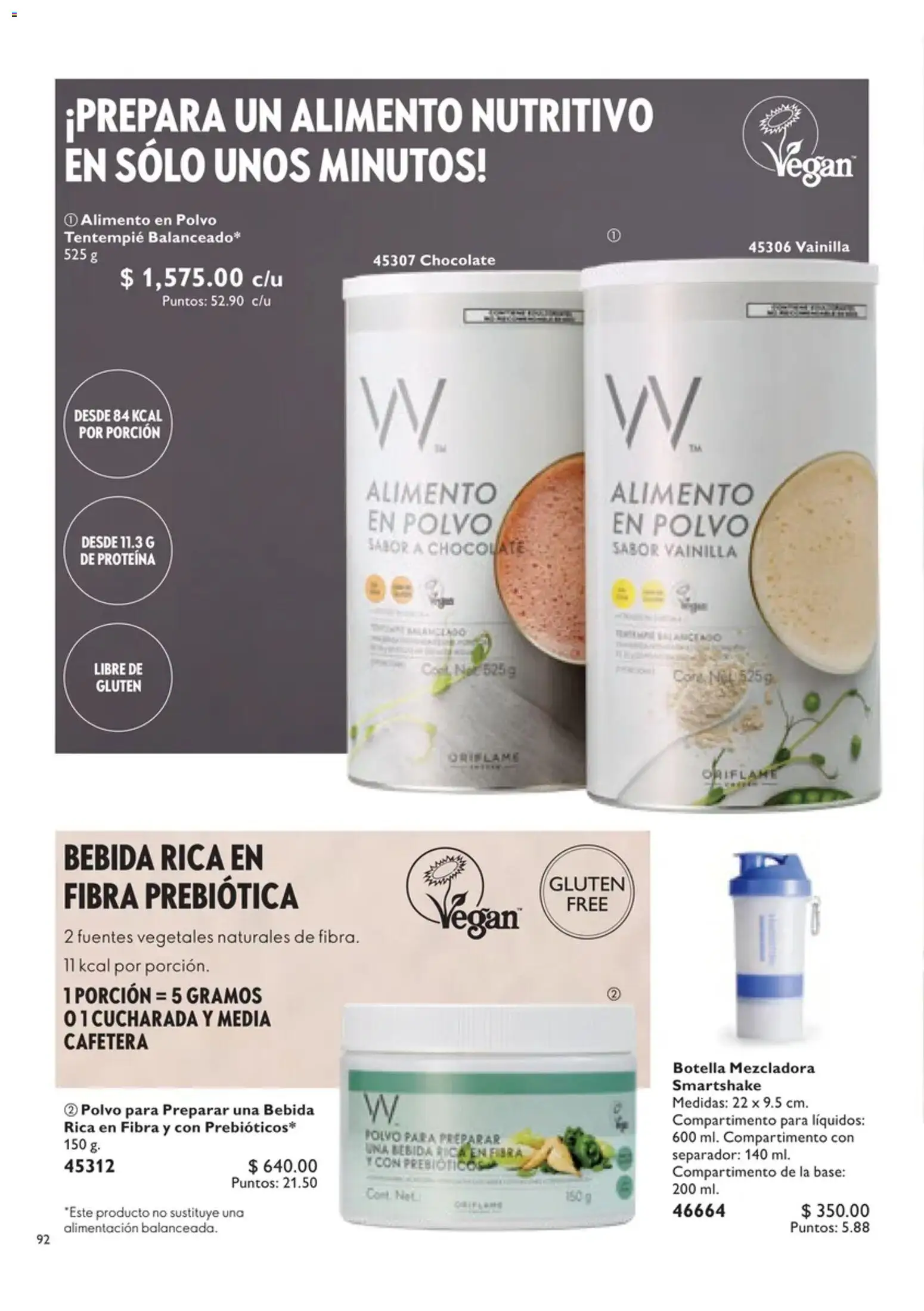 Nuevas ofertas de Oriflame válidas en toda la República Mexicana desde el 12/09/2026. ¡Encuentra las mejores ofertas en Oriflame campaña 13 2026! | Página: 92