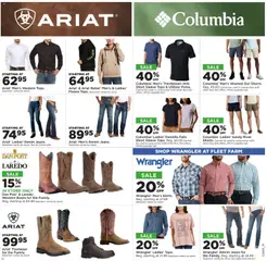 Preview of Mills Fleet Farm weekly ads valid from 07/27/2026 | Page: 18 | Products: Boots, Jeans