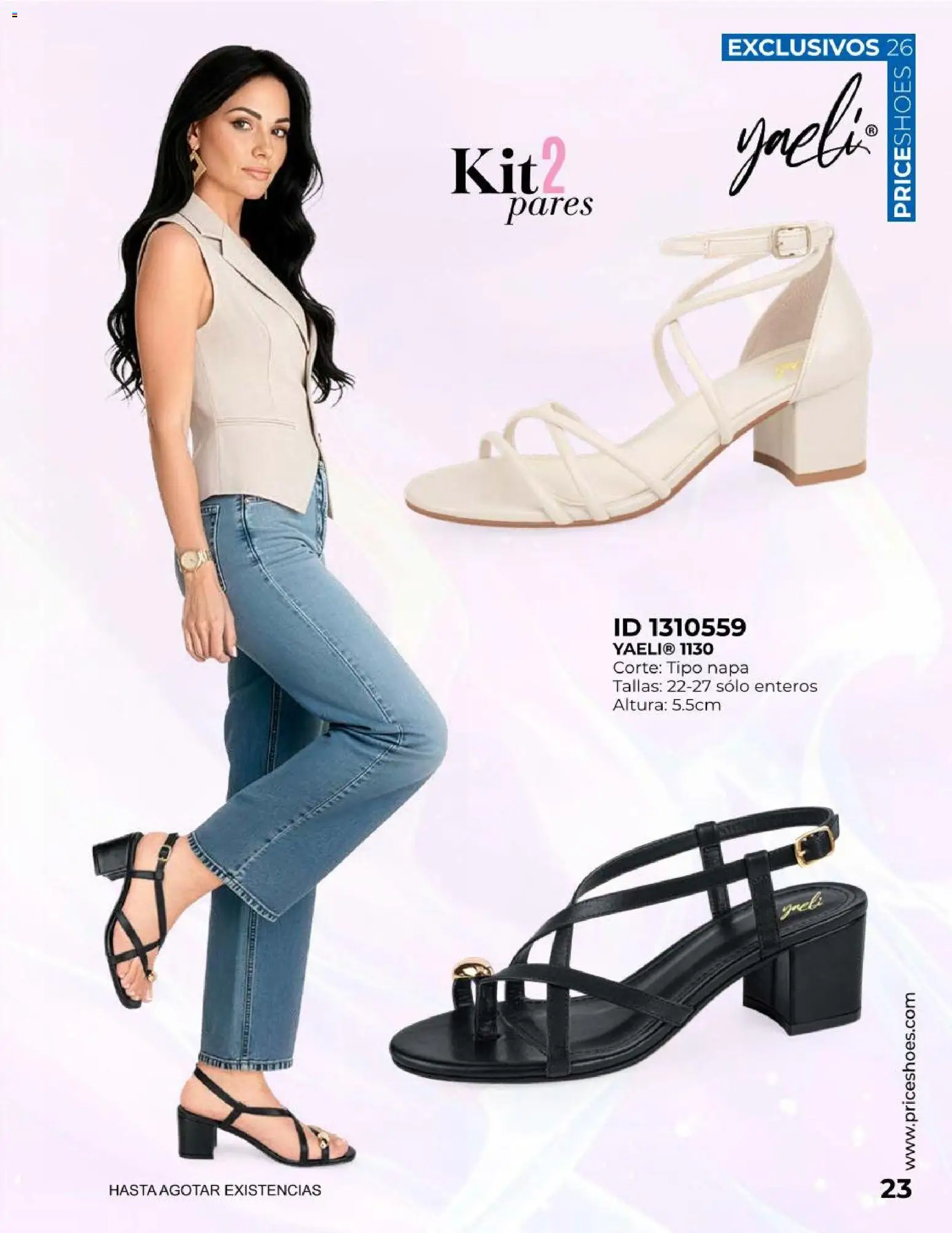 Nuevas ofertas de Price Shoes válidas en toda la República Mexicana desde el 09.05.2026. ¡Encuentra las mejores ofertas en Price Shoes catálogo Exclusivos! | Página: 23