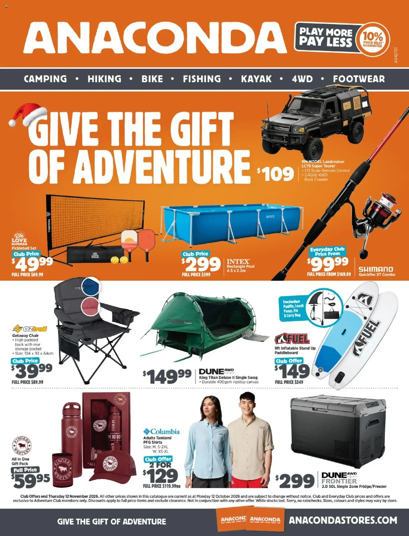 Anaconda catalogue - valid from 12/10/2026 | Page: 1