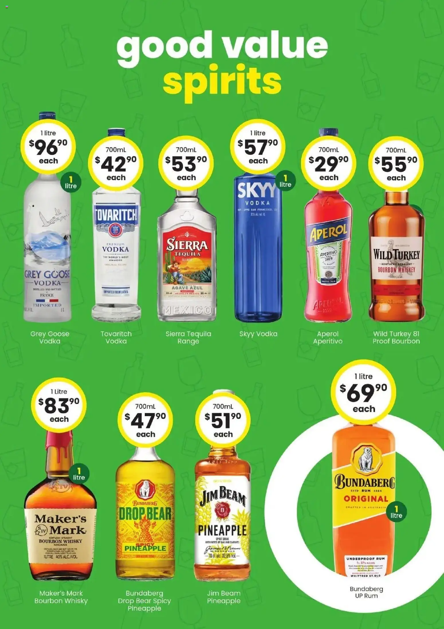 The Bottle-O catalogue - valid from 07/09/2026 | Page: 4 | Products: Jim Beam, Grey Goose, Vodka, Turkey