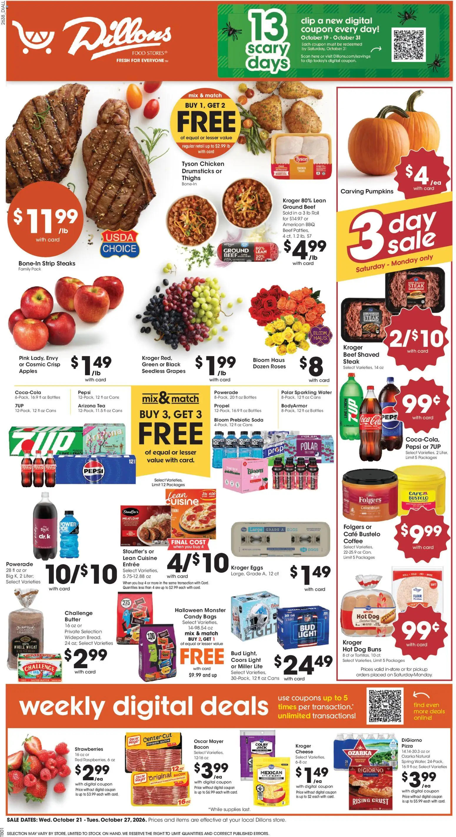 Dillons Weekly Ad - valid from 10/21/2026 | Page: 1