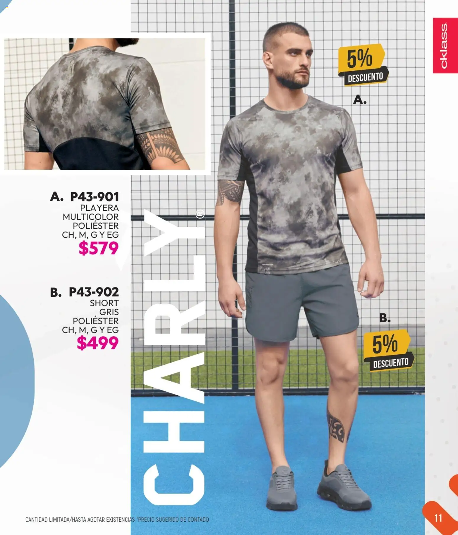 Nuevas ofertas de Cklass válidas en toda la República Mexicana desde el 01.06.2026. ¡Encuentra las mejores ofertas en Cklass catálogo Especial Charly! | Página: 11
