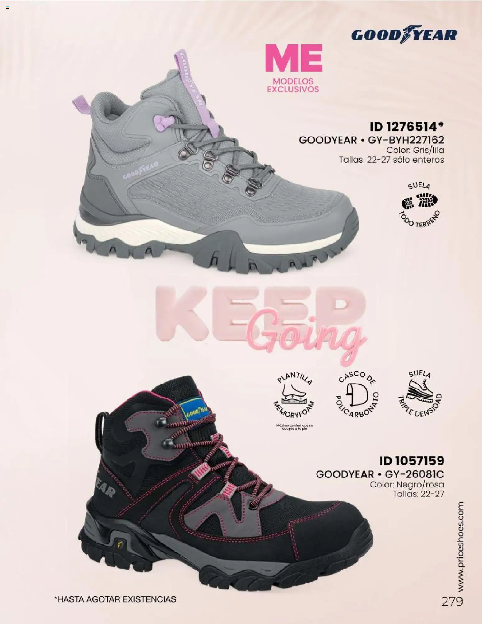 Nuevas ofertas de Price Shoes válidas en toda la República Mexicana desde el 06.05.2026. ¡Encuentra las mejores ofertas en Price Shoes catálogo Todo en uno! | Página: 279