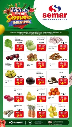 Semar Supermercado ofertas Feira - Pré-Visualização do folheto da loja Semar Supermercado, válido de 12/09/2026