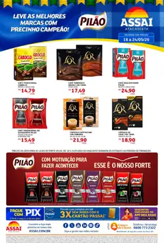 Assaí Atacadista ofertas - RO - Pré-Visualização do folheto da loja Assaí Atacadista, válido de 18.05.2026