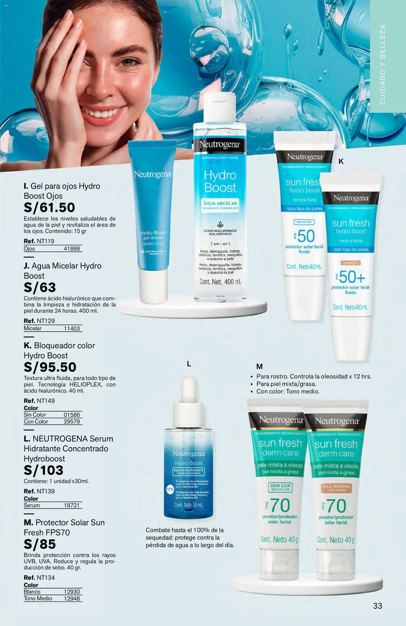 Catálogo Leonisa válido desde 04.06.2026 | Página: 33 | Productos: Protector solar