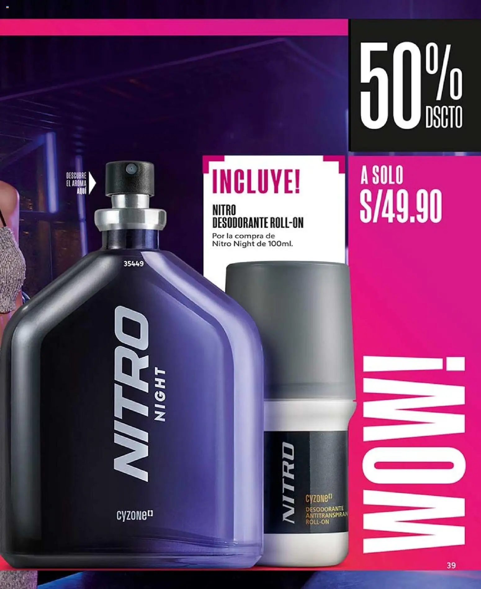 Catálogo CyZone válido desde 02/08/2026 | Página: 39 | Productos: Desodorante