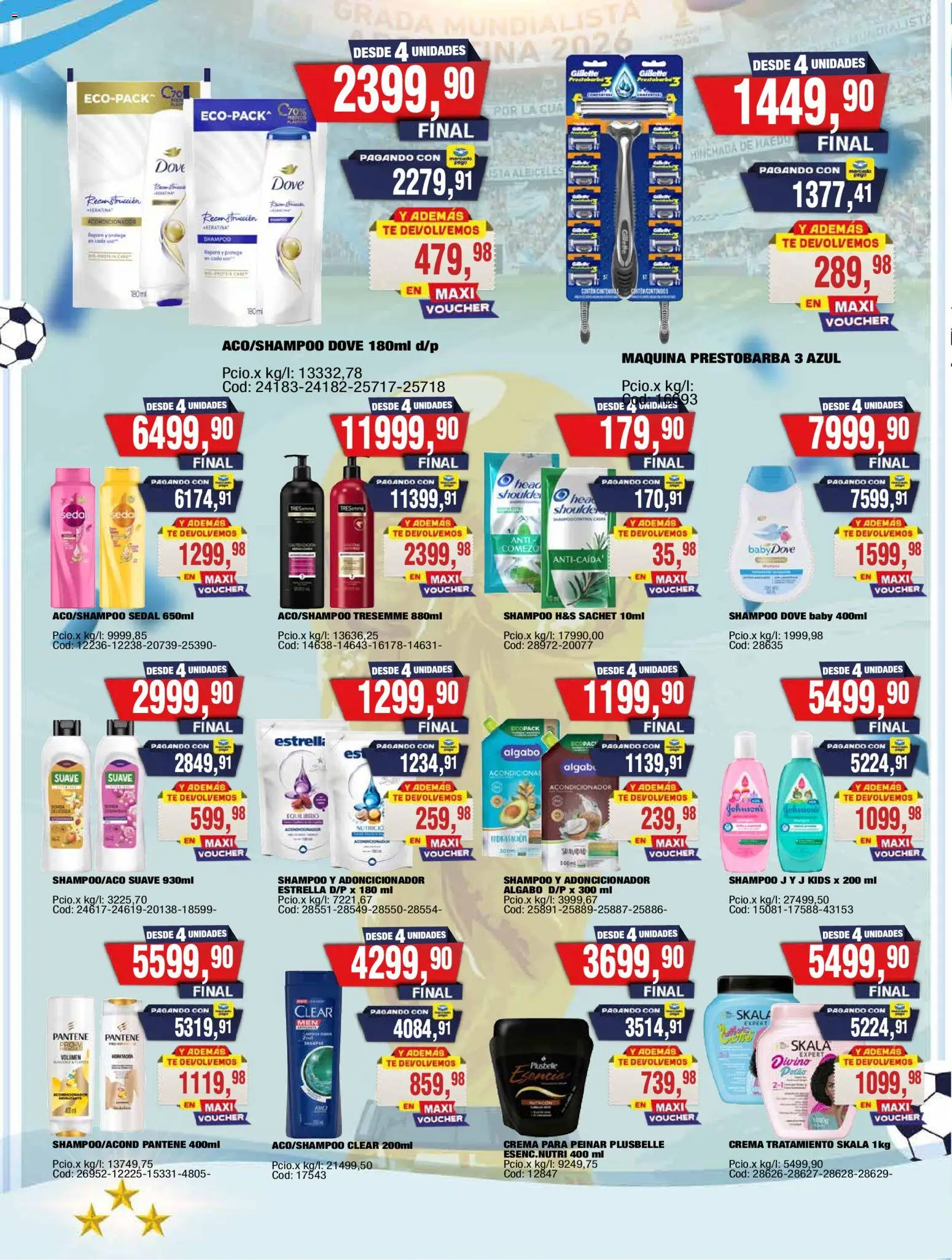 Maxiconsumo ofertas │ válido desde el 29/06/2026 | Página: 30 | Productos: Shampoo, Acondicionador, Té, Crema