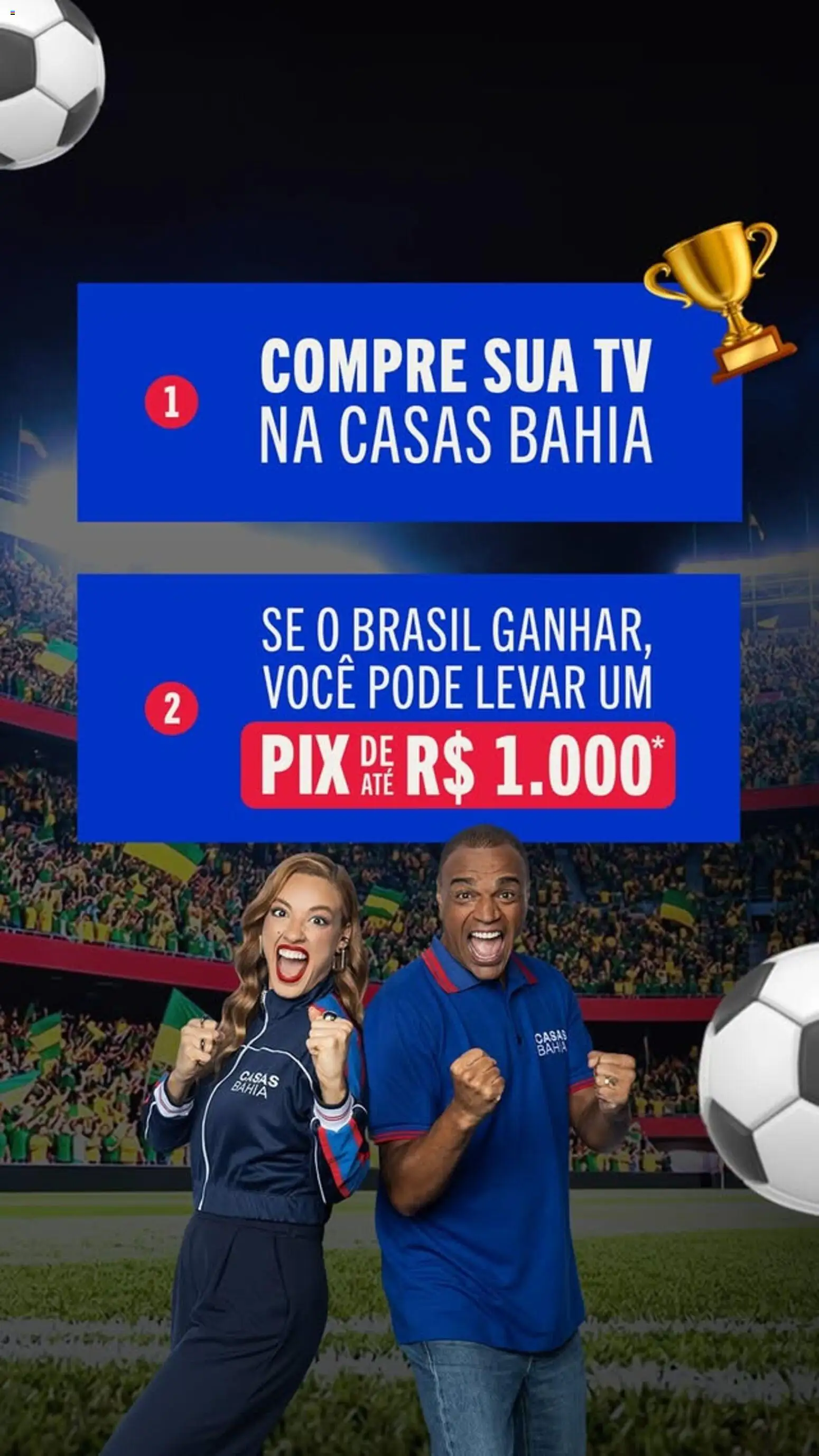 Casas Bahia Folheto - válido de 29.05.2026 | Página: 2 | Produtos: Tv