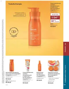 Catálogo Natura - Ciclo 11/2026 - Pré-Visualização do folheto da loja Natura, válido de 29/06/2026 | Página: 121 | Produtos: Fragrância, Caixa, Creme, Sabonete