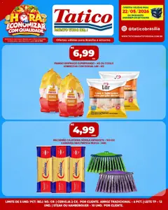 Tatico ofertas do Dia - Pré-Visualização do folheto da loja Tatico, válido de 22.05.2026 | Página: 5 | Produtos: Espaguete, Arroz, Hambúrguer, Frango