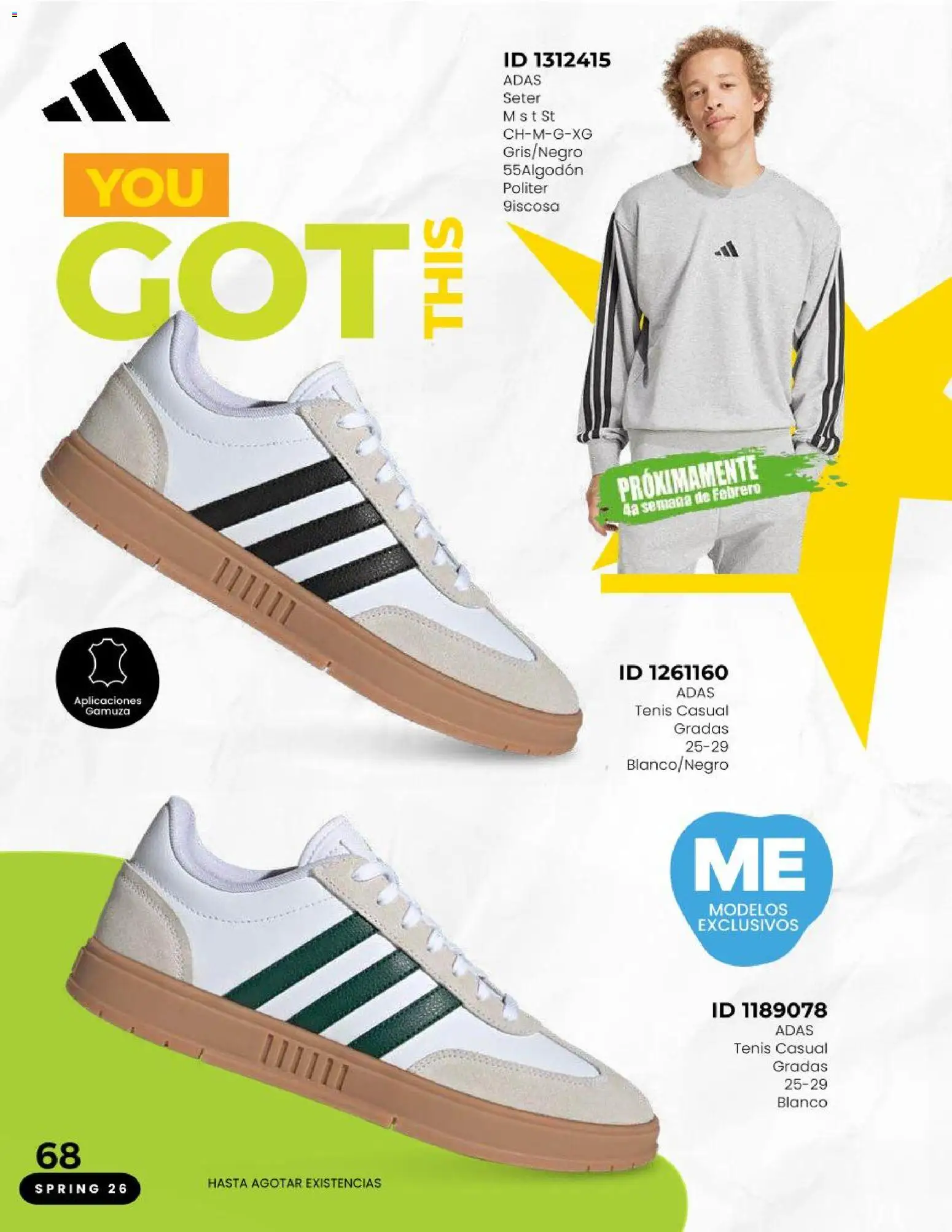Nuevas ofertas de Price Shoes válidas en toda la República Mexicana desde el 15.02.2026. ¡Encuentra las mejores ofertas en Price Shoes catálogo ! | Página: 68 | Productos: Tenis, Gamuza