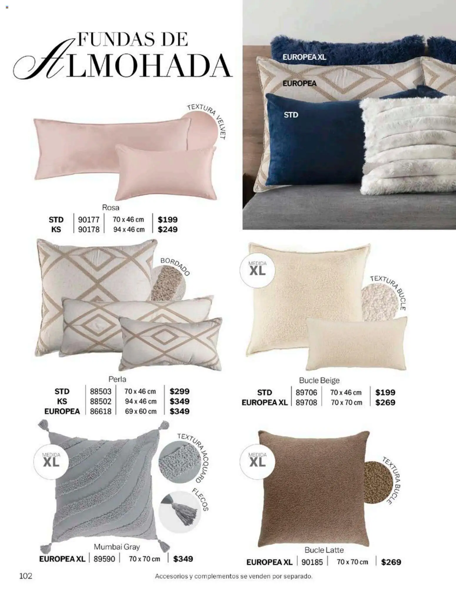 Nuevas ofertas de Vianney válidas en toda la República Mexicana desde el 17/08/2026. ¡Encuentra las mejores ofertas en Vianney catálogo! | Página: 104 | Productos: Almohada