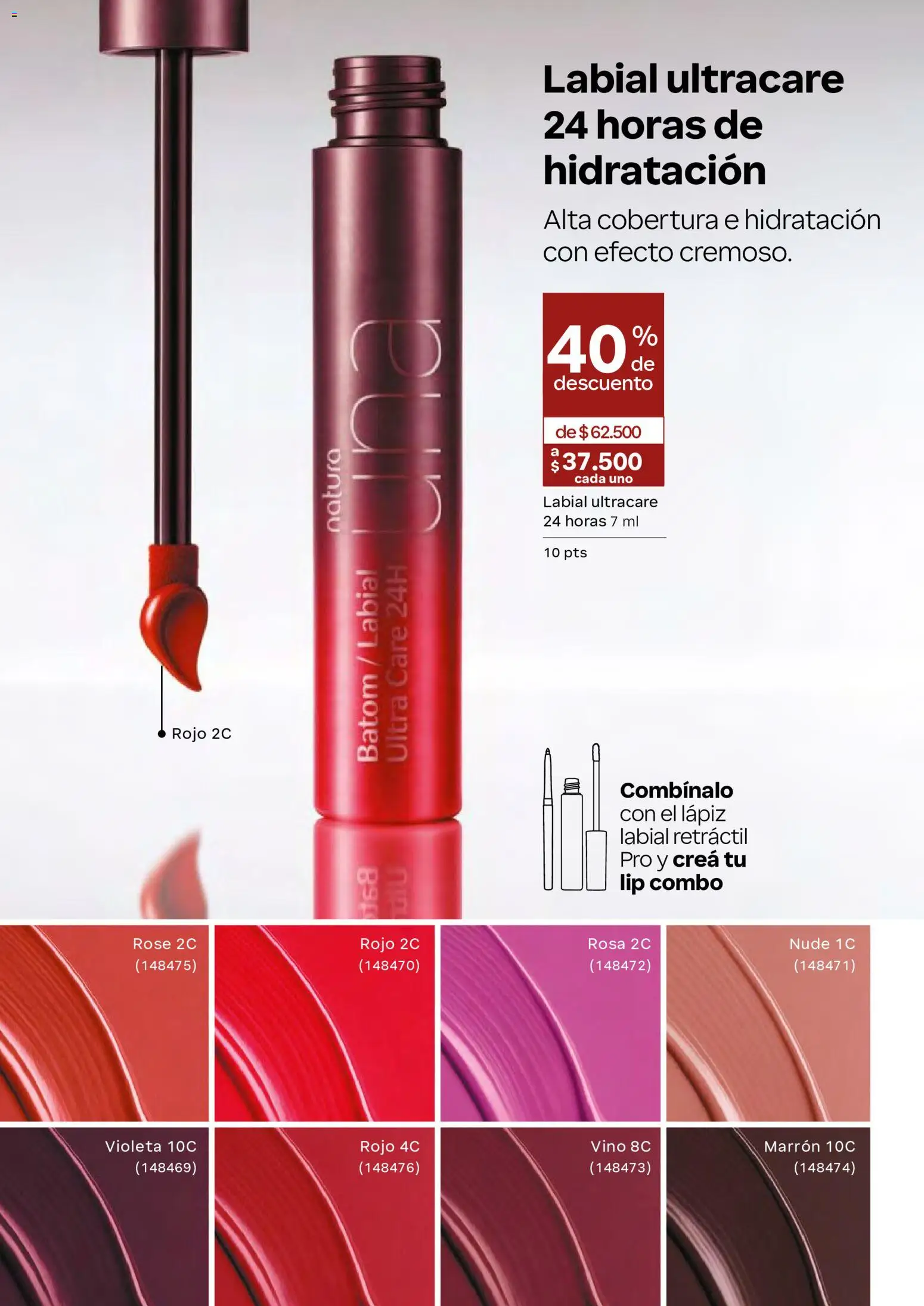 Natura revista - valida desde el 29.04.2026 | Página: 78 | Productos: Lápiz labial, Vino