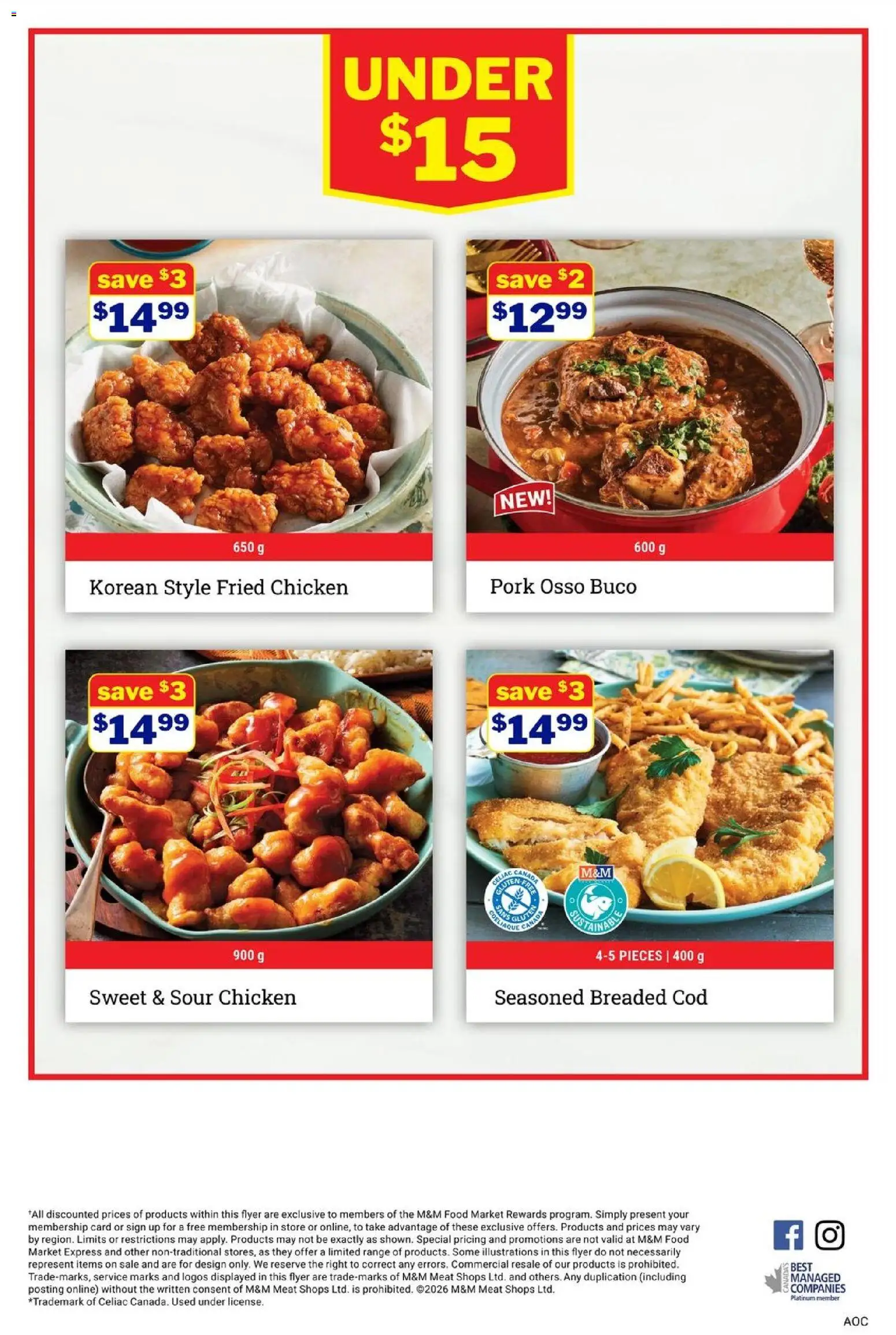 M&M Food Market flyer valid from Jul 9, 2026 | Page: 5 | Products: Chicken, Pork