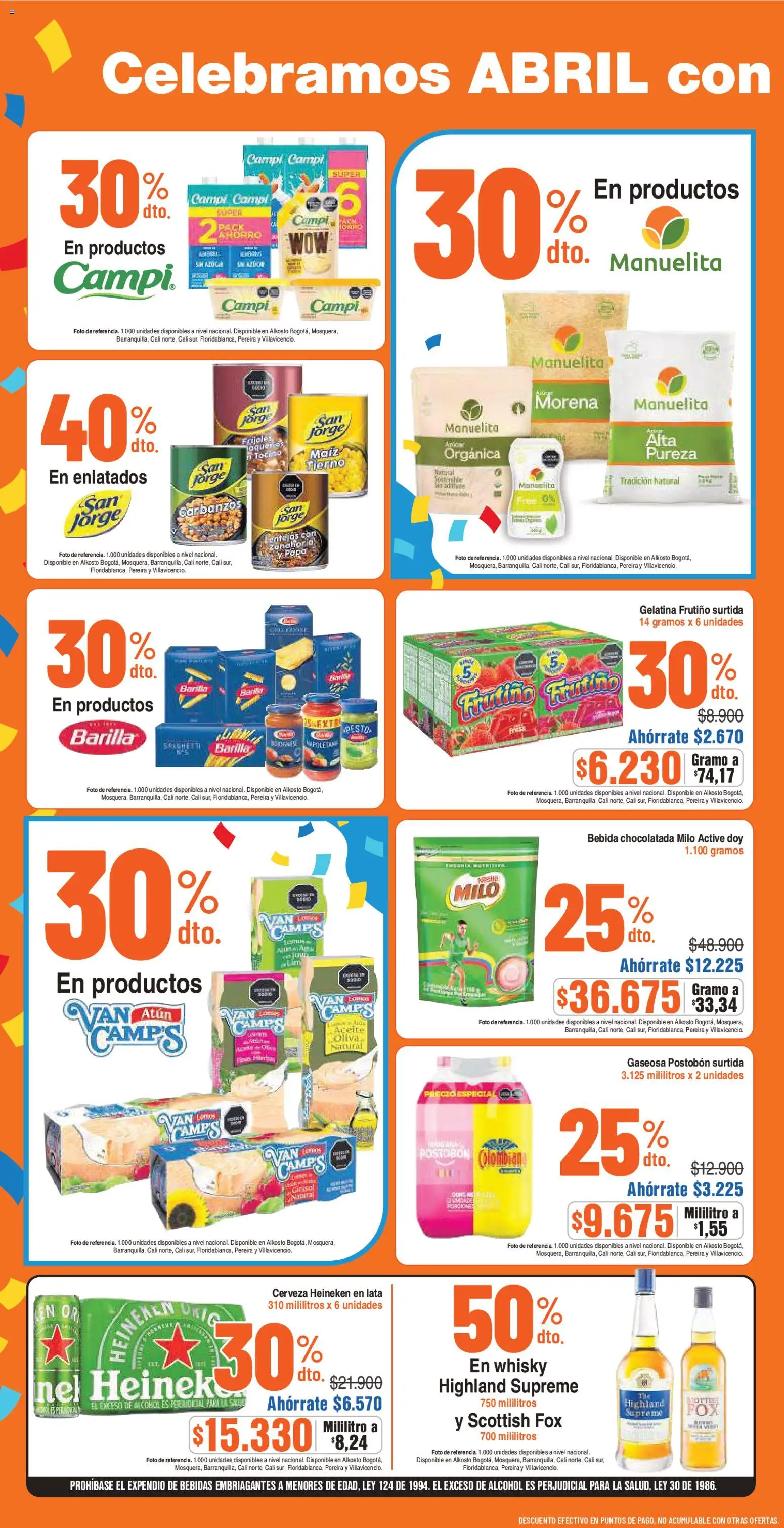 Ktronix revista - valida desde el 28.03.2026 | Página: 10 | Productos: Fríjoles, Oliva, Tintura, Cerveza