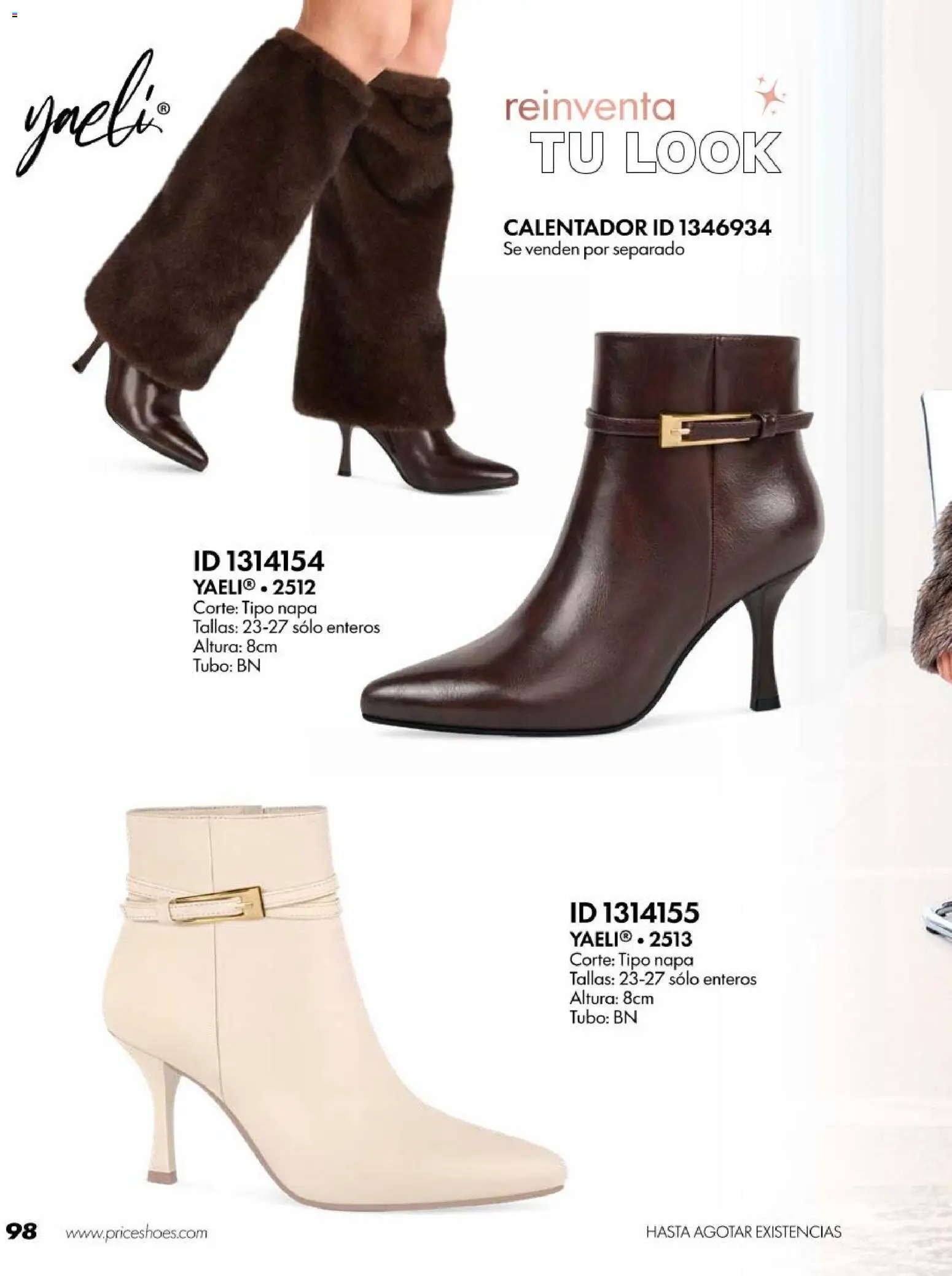 Nuevas ofertas de Price Shoes válidas en toda la República Mexicana desde el 18/07/2026. ¡Encuentra las mejores ofertas en Price Shoes catálogo Botas! | Página: 98