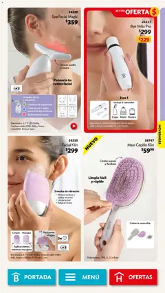 Vista previa de Betterware campaña 6 2026, nuevo folleto de la tienda, válido en México a partir del 01.06.2026 | Página: 89 | Productos: Cepillo, Agua, Cable, Batería