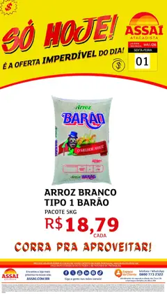 Assaí Atacadista ofertas - GO - Pré-Visualização do folheto da loja Assaí Atacadista, válido de 01.05.2026