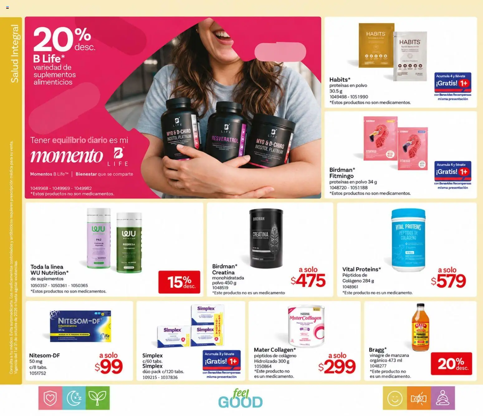 Catálogo Farmacia Benavides - Página 12 - Ofertas válidas hasta el 30 de octubre de 2026