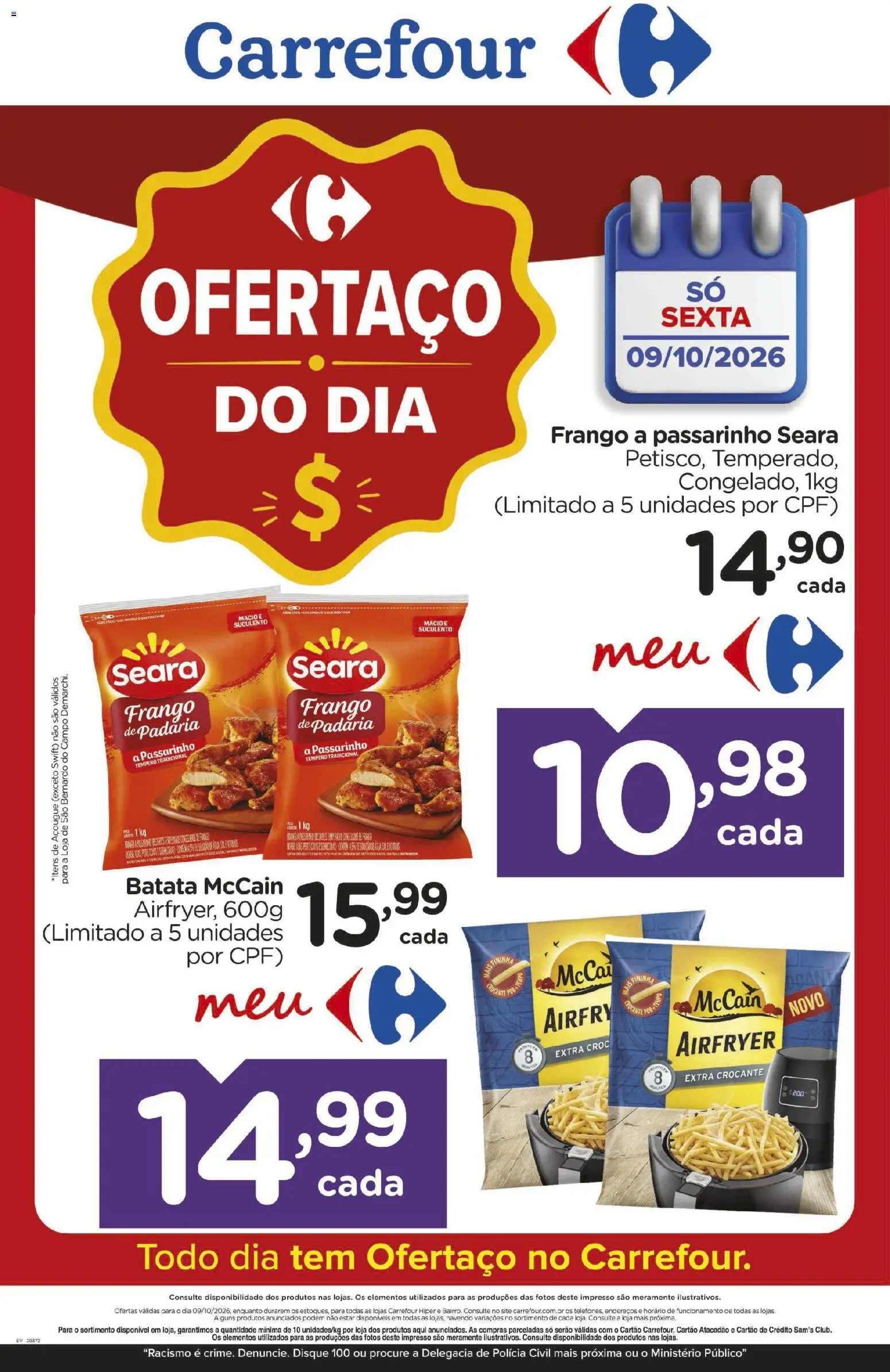 Carrefour Folheto - válido de 09/10/2026 | Página: 1