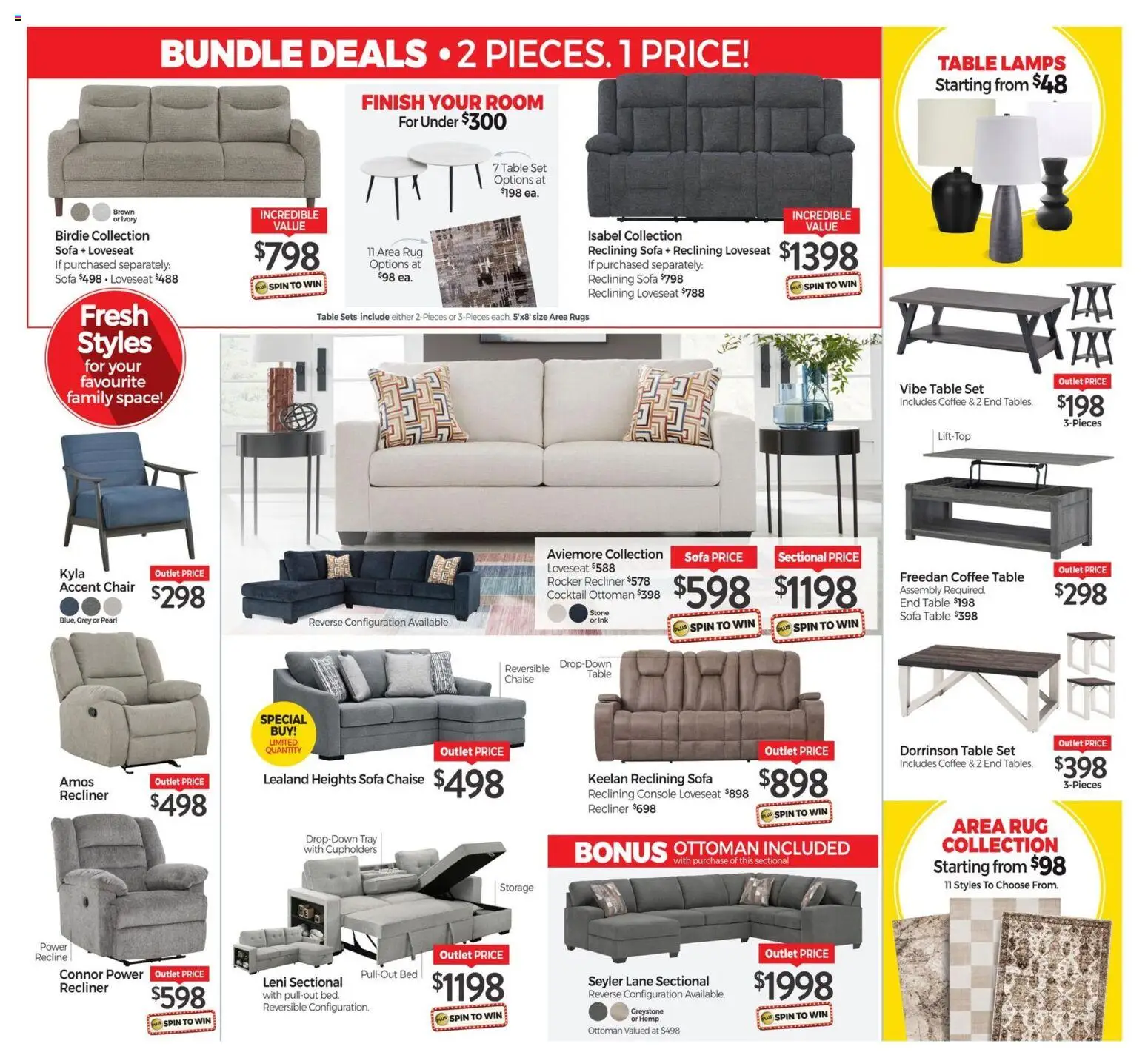 Tepperman's flyer valid from 29.05.2026 | Page: 2 | Products: Bed, Coffee table, Table, Coffee