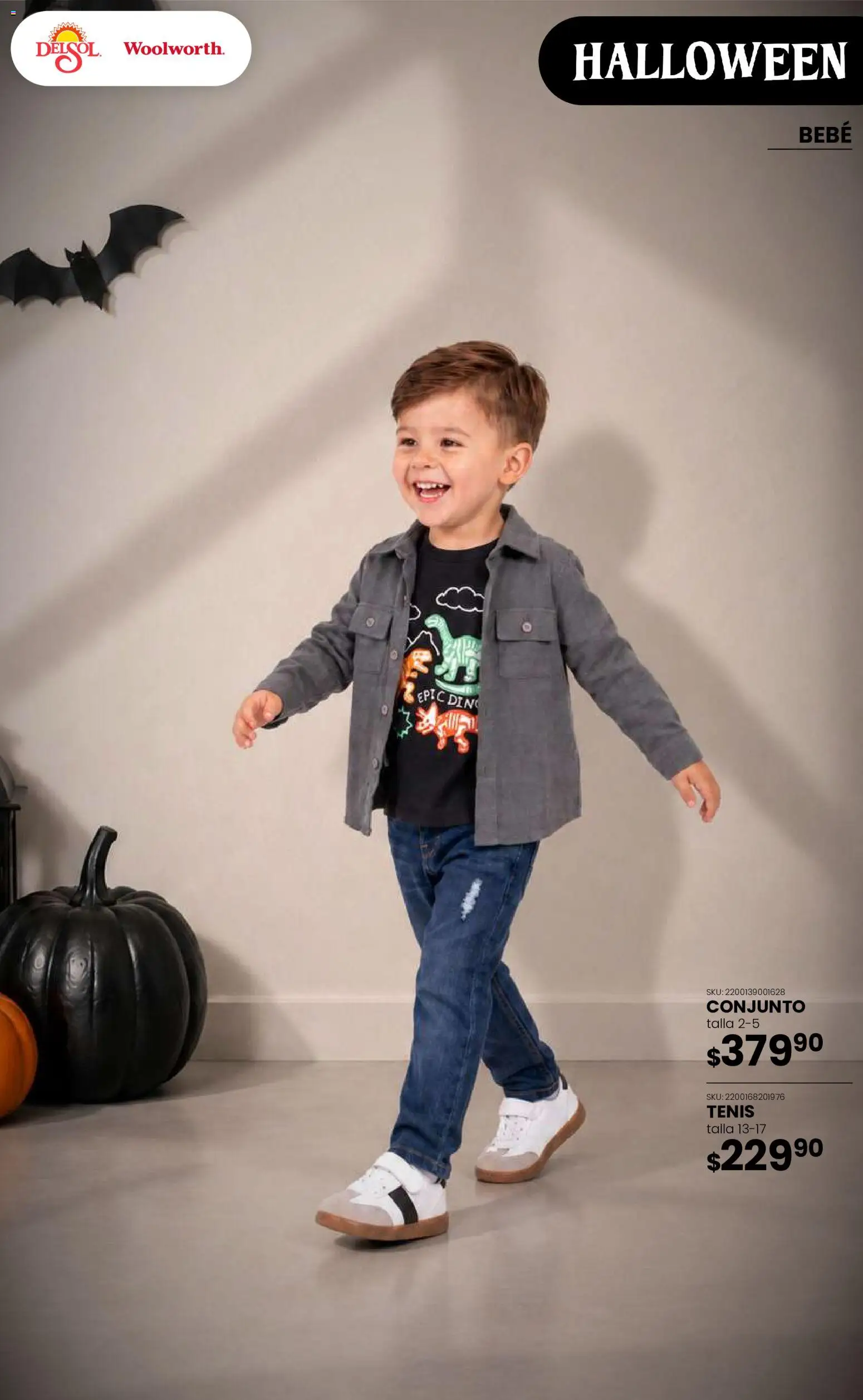 Nuevas ofertas de Del Sol y Woolworth válidas en toda la República Mexicana desde el 22/10/2026. ¡Encuentra las mejores ofertas en Del Sol y Woolworth catálogo Halloween! | Página: 25