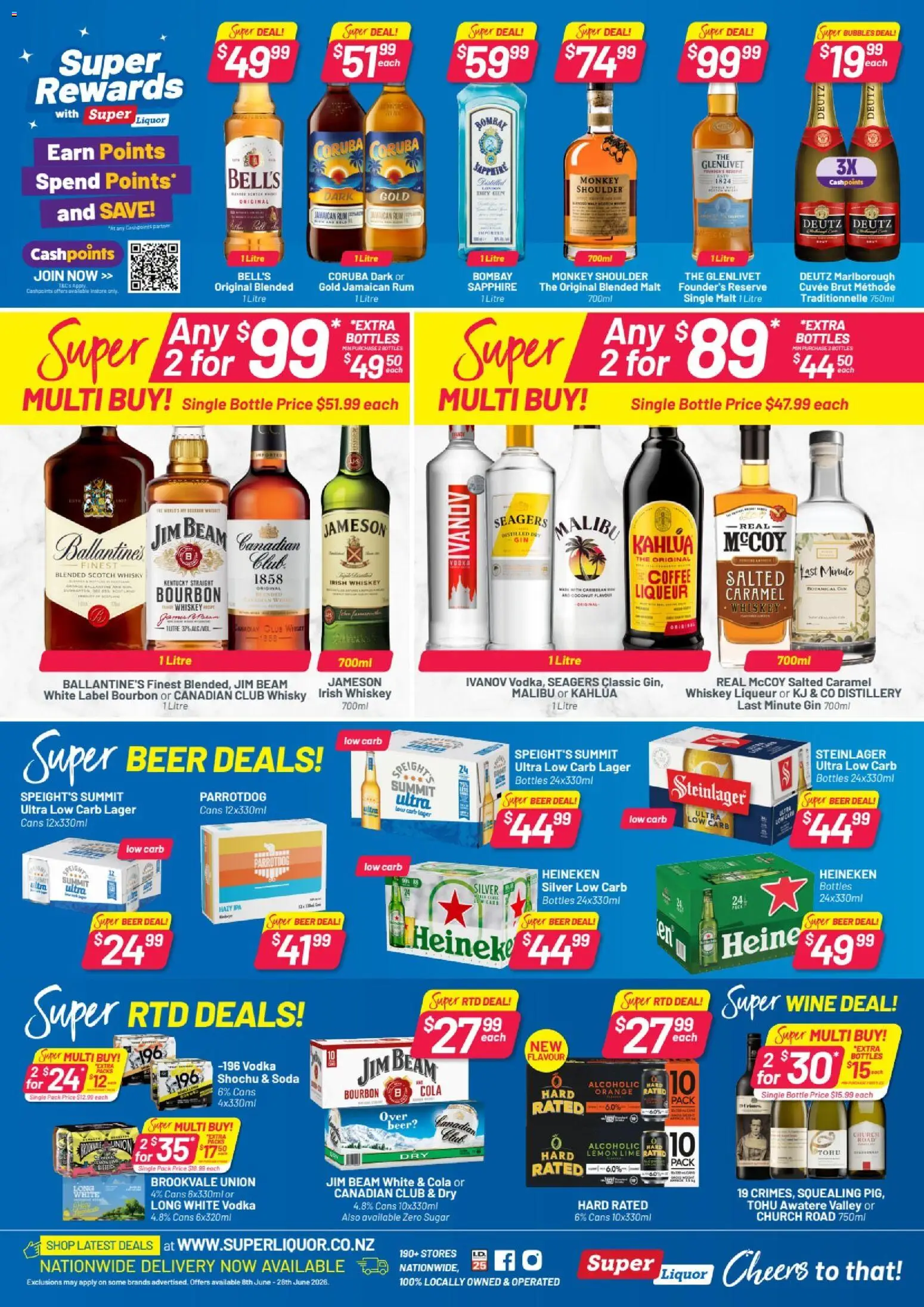 Explore the latest Super Liquor catalogue 8 Jun 2026